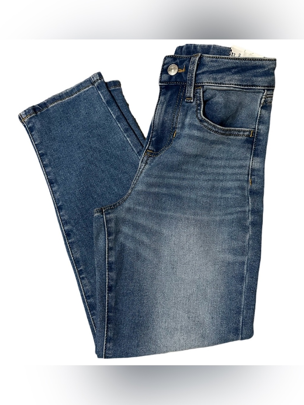 Jumping Bean Girls High Rise Straight Leg Jeans Size 7